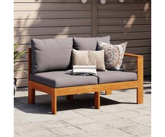 Vidaxl 2-Sitzer Gartenbank aus Akazienholz - 47% Rabatt