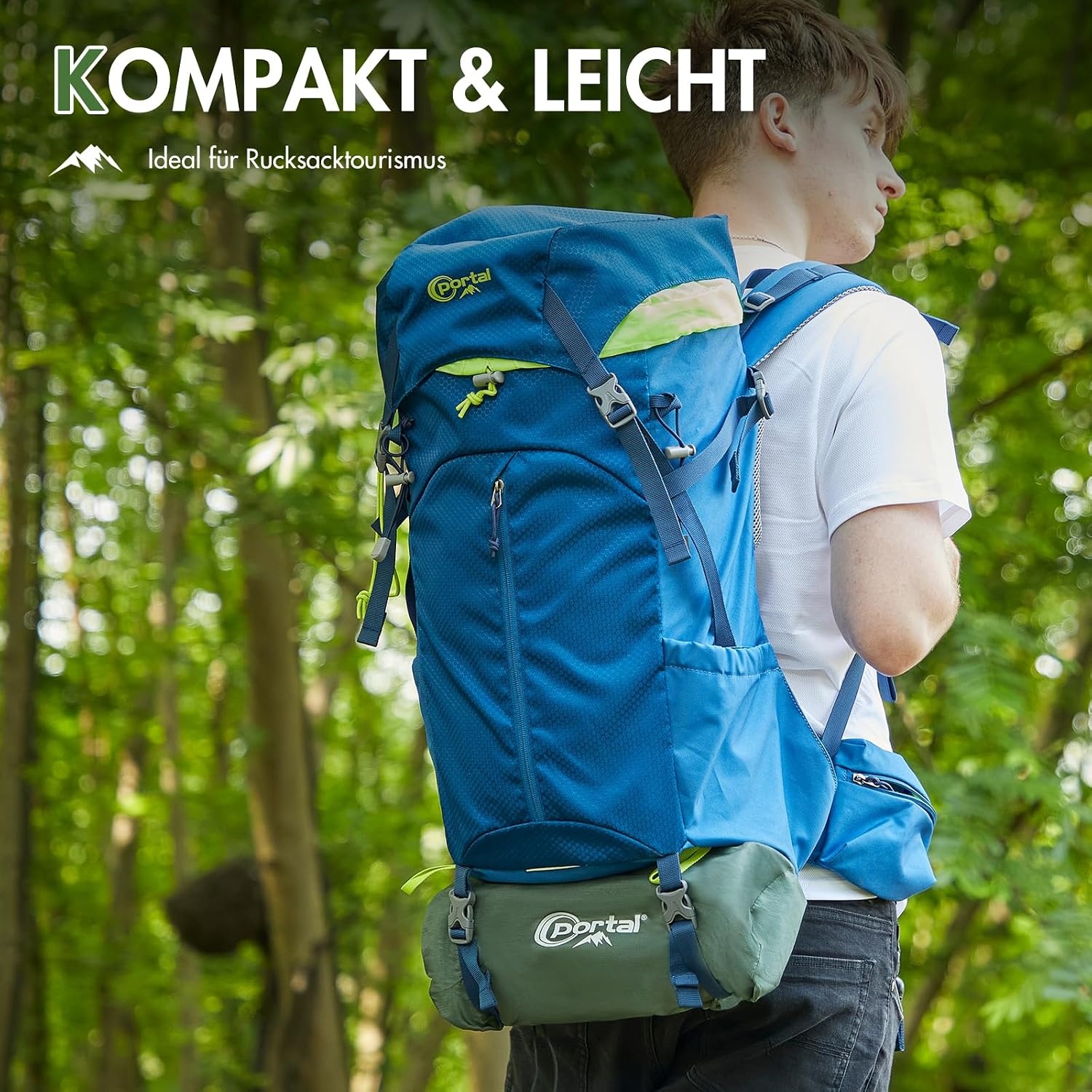 Aufblasbare Camping-Isomatte, 10 cm, Armeegrün - 32% Rabatt