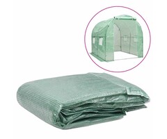 Vidaxl Gewächshaus Ersatzfolie 200x200x200 cm - Grün - 33% Rabatt