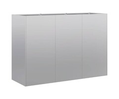Vidaxl Pflanzkasten 120x40x80 cm verzinkter Stahl - 34% Rabatt
