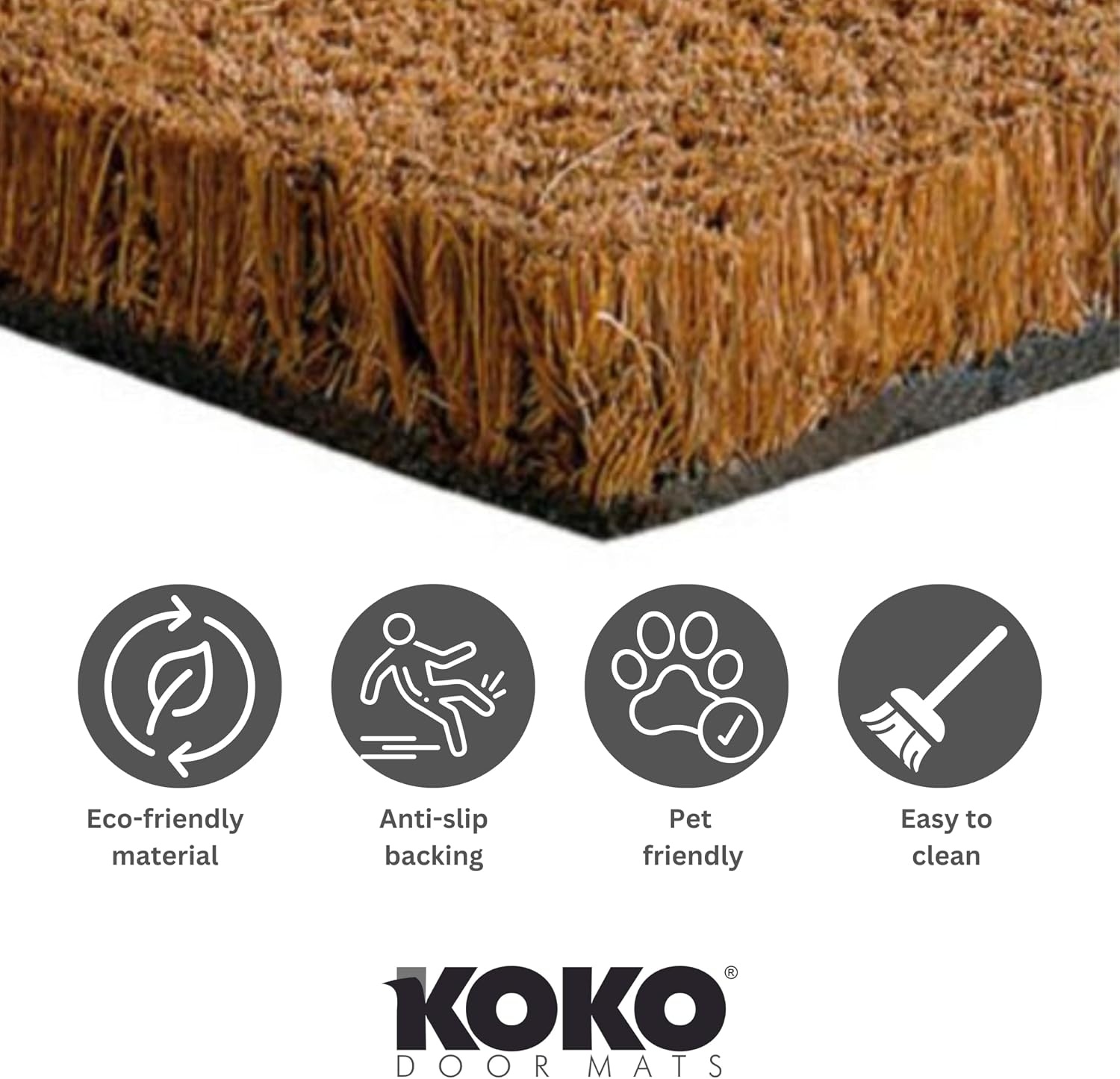 Fußmatte 'This is the Way' Kokosfaser 60x40 cm - 29% Rabatt