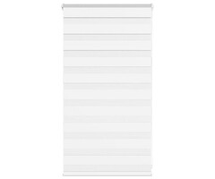 Vidaxl Doppelrollo Zebra 75x100 cm Weiß - 30% Rabatt - Ausgepackt & Neuwertig