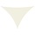 Sonnensegel Dreieck 4x4x5,8m Creme - 32% Rabatt