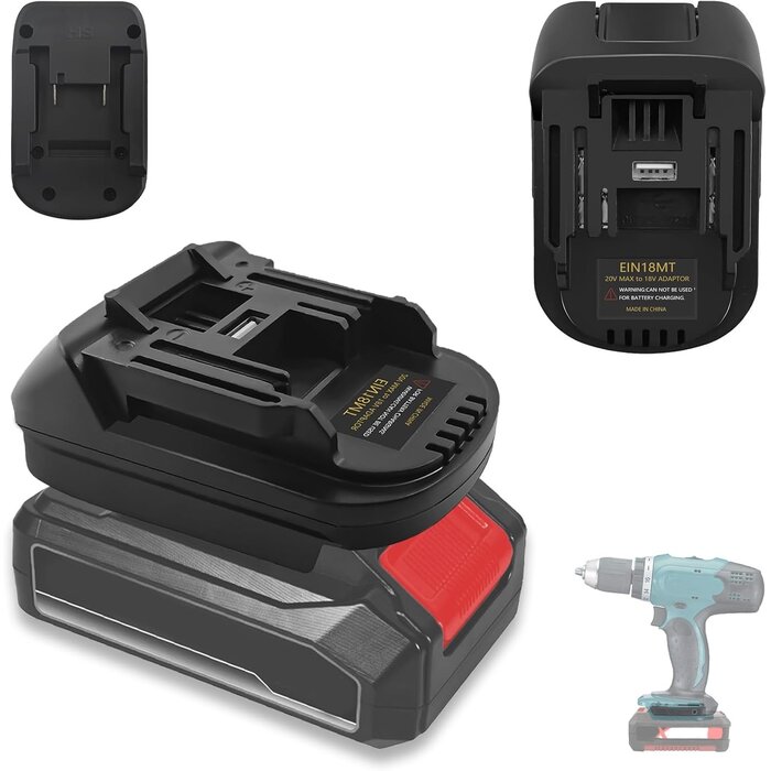 Akku-Adapter für Einhell Power X-Change auf Makita 18V - 29% Rabatt