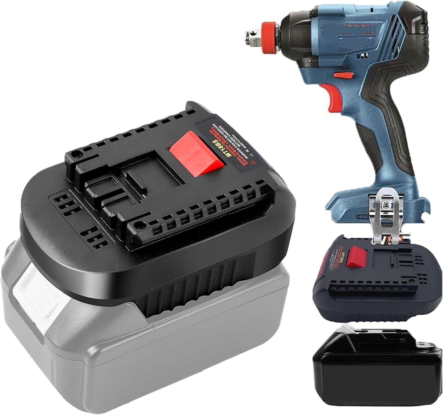 Akku-Adapter für Einhell Power X-Change auf Makita 18V - 29% Rabatt