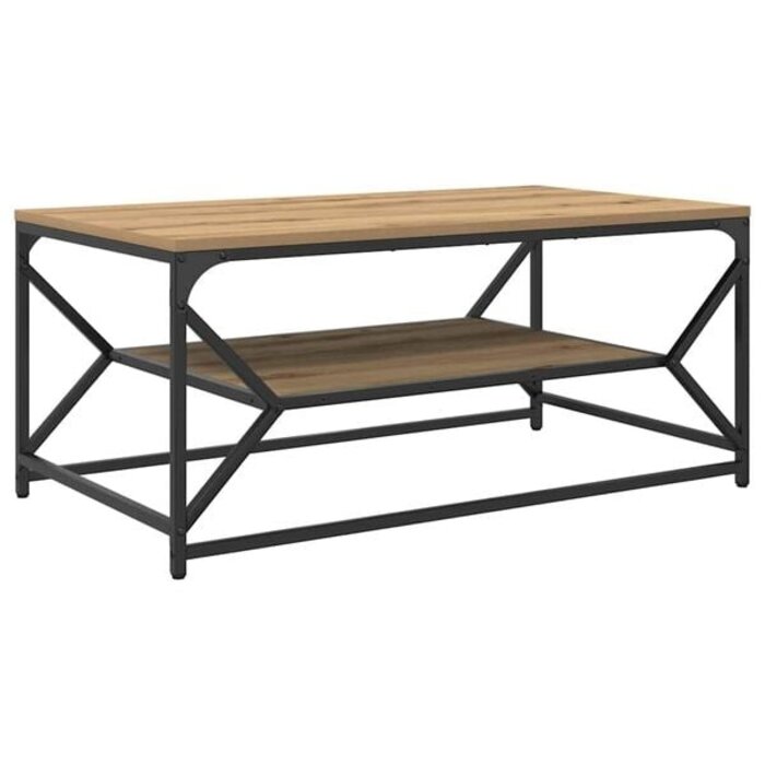 Couchtisch Artisan-Eiche 90x50cm - 34% Rabatt - Ausgepackt