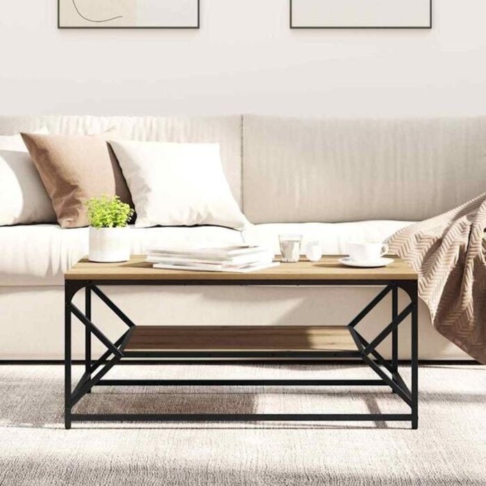 Couchtisch Artisan-Eiche 90x50cm - 34% Rabatt - Ausgepackt