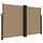 Ausziehbare Seitenmarkise 160x1200cm Taupe - 35% Rabatt