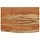 Wandregal Akazie mit Naturkante 50x30 cm - 32% Rabatt