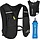 Laufweste 6L Trinkblase - Schwarz und Blau - 500ml - 31% Rabatt