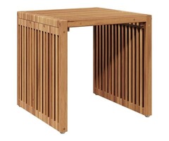 Vidaxl Garten-Beistelltisch aus massivem Teakholz, 45 x 45 cm - 34% Rabatt