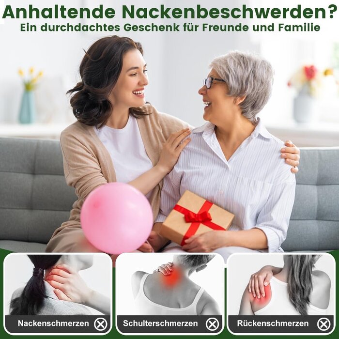 Shiatsu-Nackenmassagegerät mit 4D-Wärme - 32% Rabatt