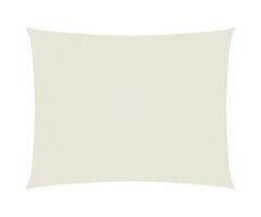Vidaxl Sonnensegel 5x7m Oxford-Gewebe Cremefarben - 34% Rabatt