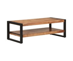 Vidaxl Couchtisch aus Akazienholz 120x55cm - 35% Rabatt