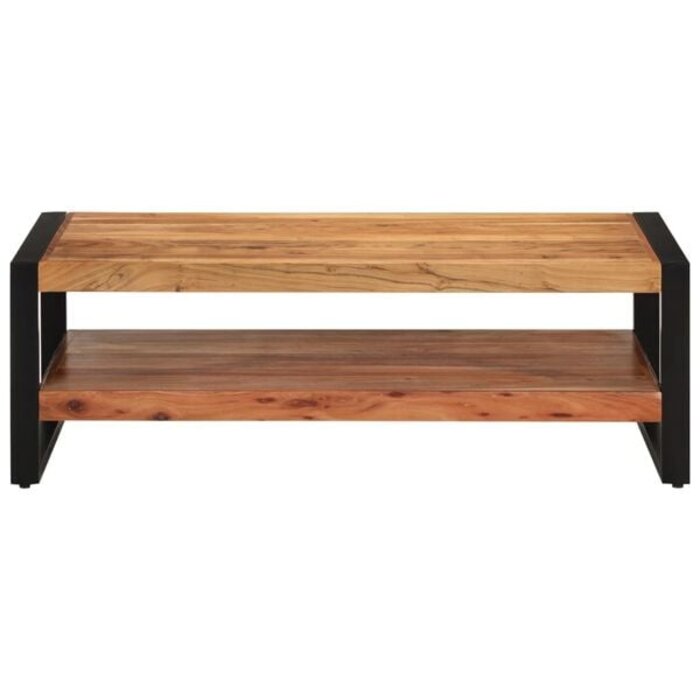 Couchtisch aus Akazienholz 120x55cm - 35% Rabatt