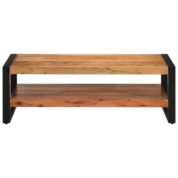 Couchtisch aus Akazienholz 120x55cm - 35% Rabatt
