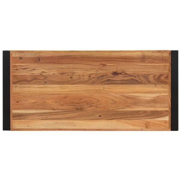 Couchtisch aus Akazienholz 120x55cm - 35% Rabatt