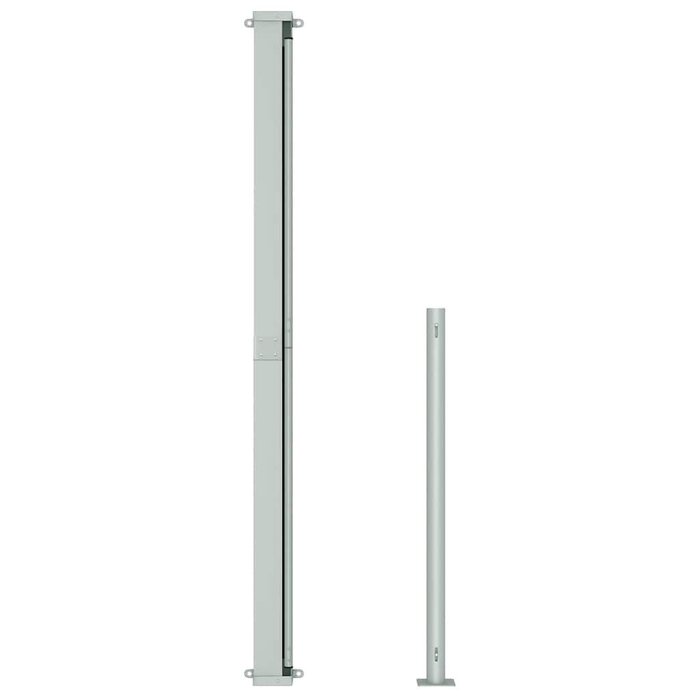 Ausziehbare Seitenmarkise 180x500 cm Grau - 34% Rabatt auf Rückläufer