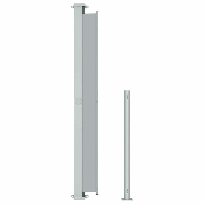 Ausziehbare Seitenmarkise 180x500 cm Grau - 34% Rabatt auf Rückläufer