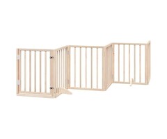 Vidaxl Hundeschutzgitter faltbar, 300 cm, Pappelholz - 34% Rabatt