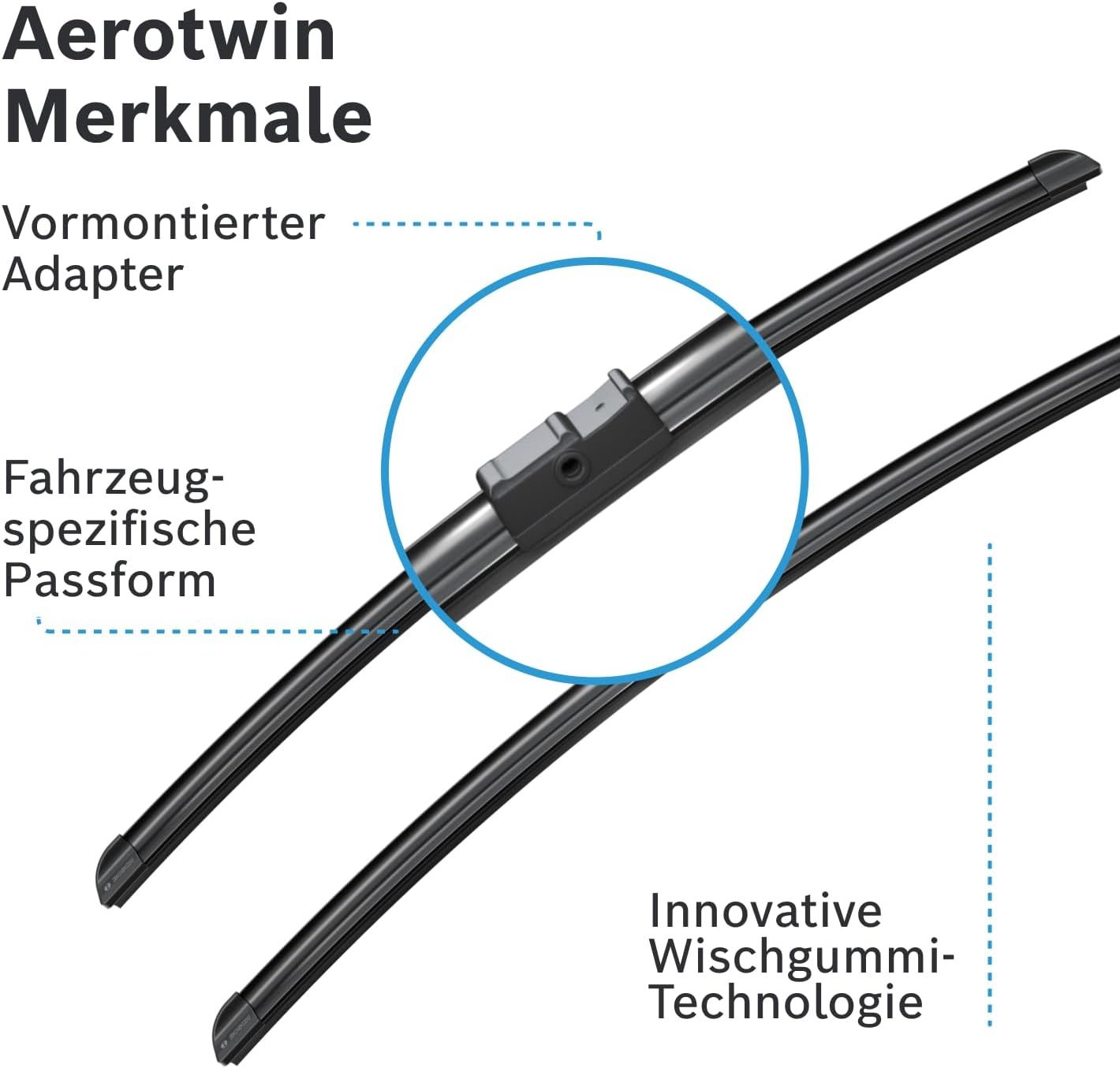 Scheibenwischer Set 600 mm - 2 Stück - 31% Rabatt - Ausgepackt & Neuwertig