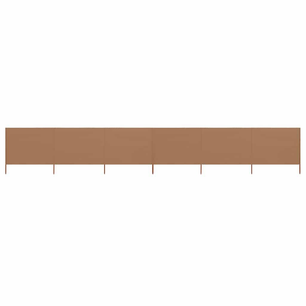 Windschutz 800x160 cm in Taupe - 34% Rabatt