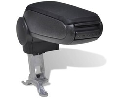 Vidaxl Mittelarmlehne für Audi A4 B6/B7 - Schwarz, verstellbar - 39% Rabatt