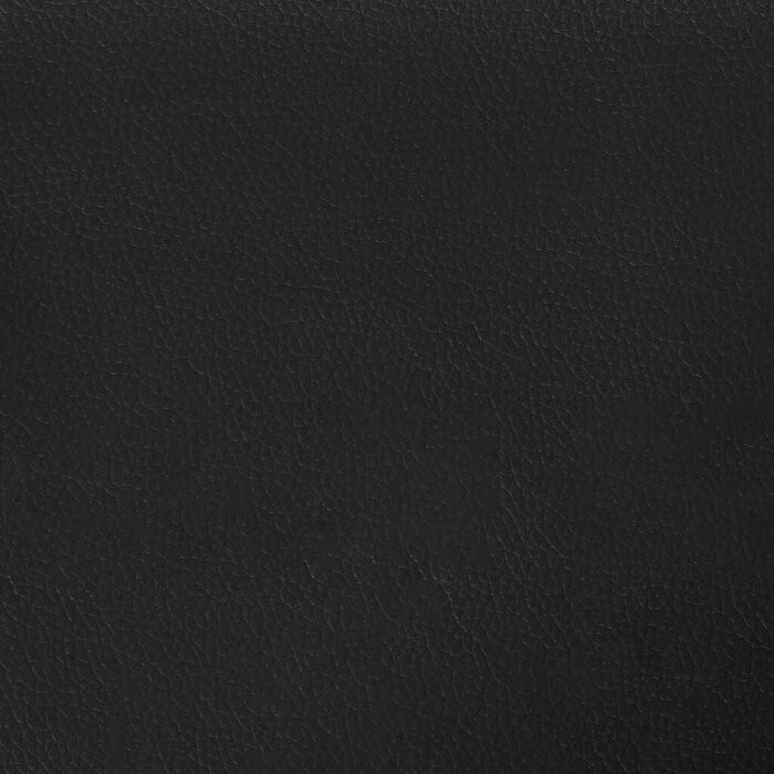Vidaxl Modernes 2-Sitzer Sofa, 120 cm, Kunstleder Schwarz - 35% Rabatt