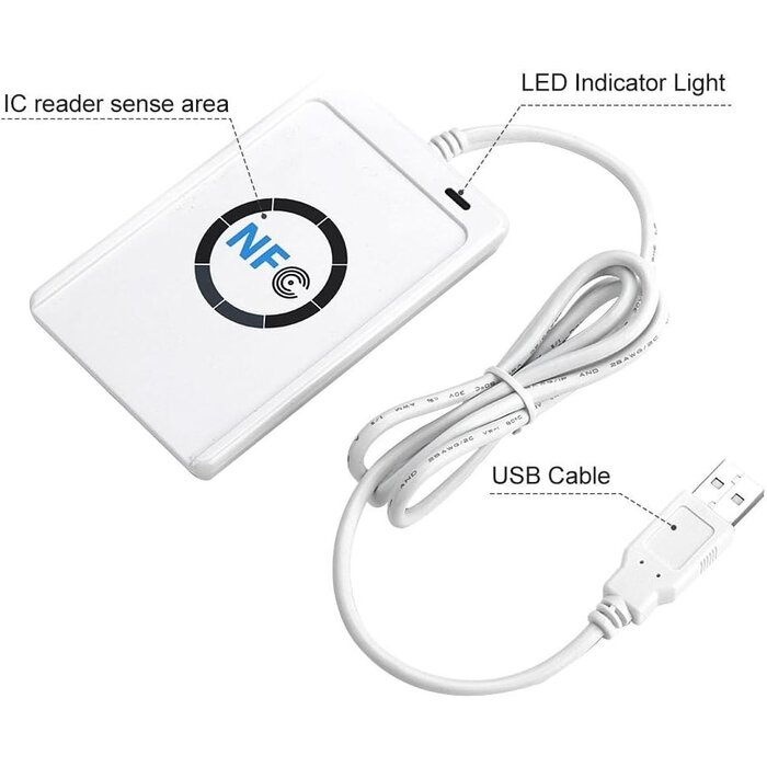 NFC RFID-Lesegerät ACR122U USB - 32% Rabatt auf Ausgepackt-Modell