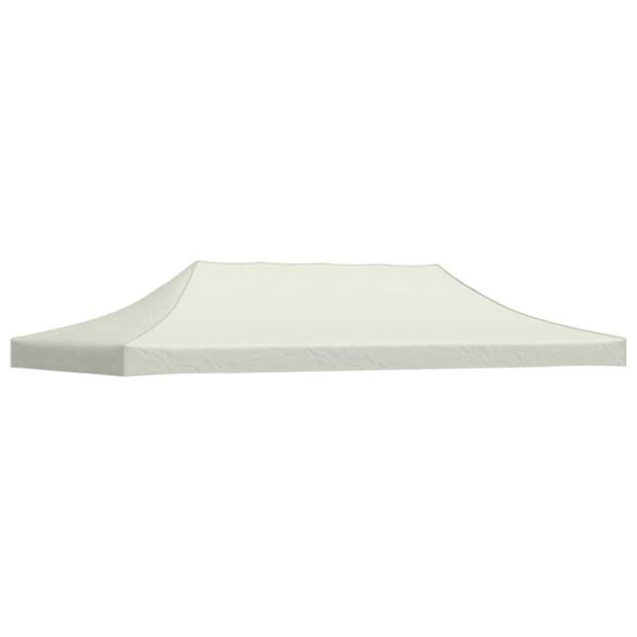 Vidaxl Ersatzdach für Partyzelt 3x6 m Creme - 34% Rabatt