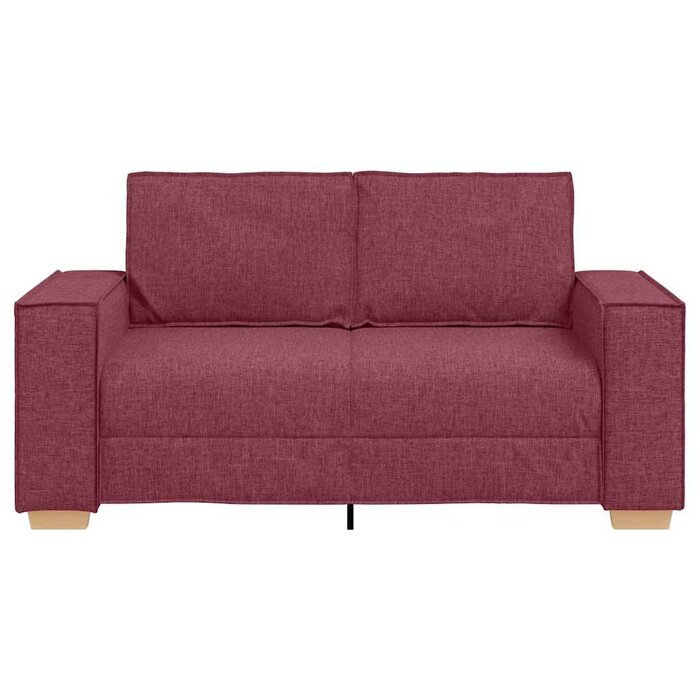 Vidaxl 2-Sitzer Sofa in Weinrot 160x78x84 cm - 35% Rabatt