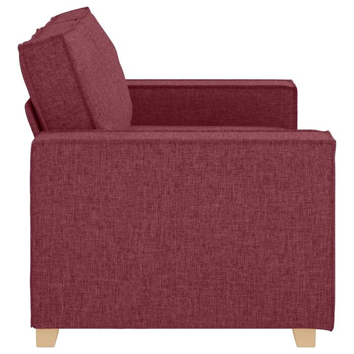 Vidaxl 2-Sitzer Sofa in Weinrot 160x78x84 cm - 35% Rabatt