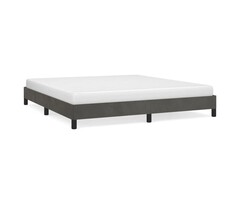 Vidaxl Polsterbettgestell 180x200 cm in Dunkelgrau - 41% Rabatt