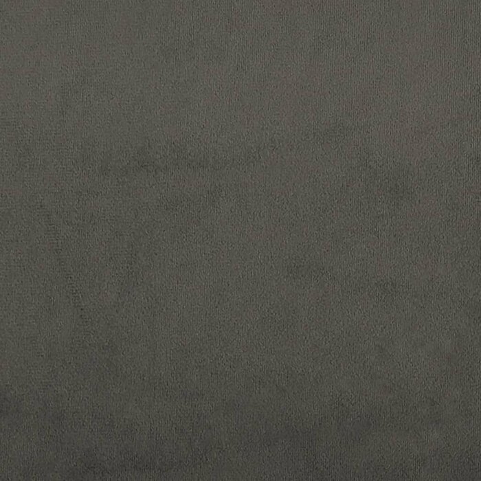 Vidaxl Polsterbettgestell 180x200 cm Dunkelgrau Samt - 34% Rabatt