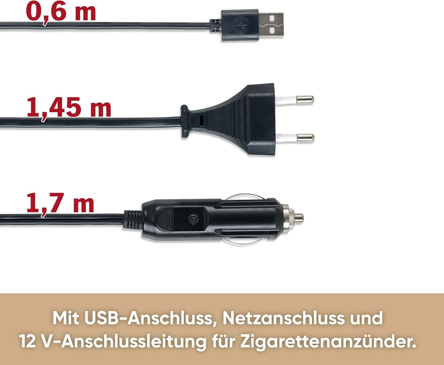 Elektrische Kühlbox 28L - Grün, inkl. USB & 12V-Anschluss - 34% Rabatt