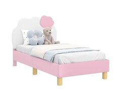 Vidaxl Kleinkinderbett 70 x 140 cm in Rosa - 34% Rabatt