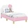 Kleinkinderbett 70 x 140 cm in Rosa - 34% Rabatt