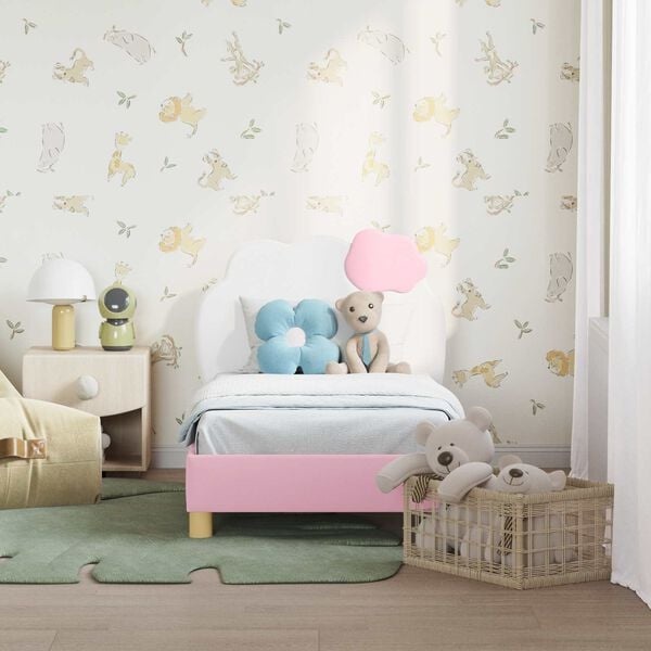 Vidaxl Kleinkinderbett 70 x 140 cm in Rosa - 34% Rabatt
