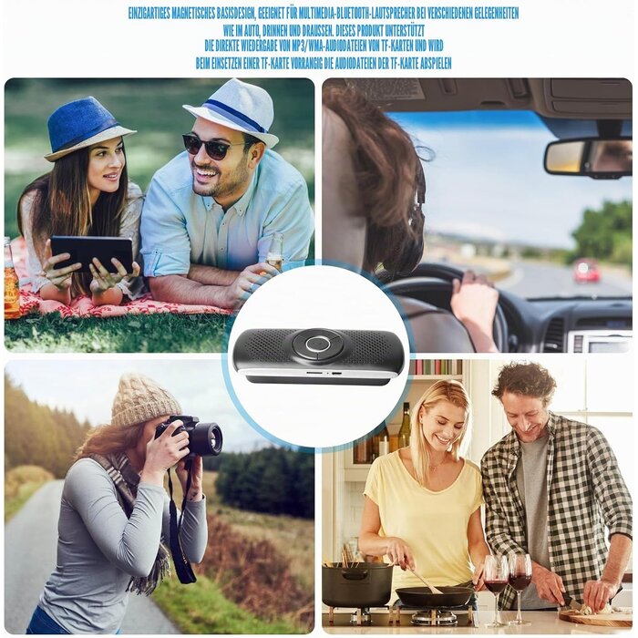 Bluetooth Freisprecheinrichtung für Auto Sonnenblende - 29% Rabatt