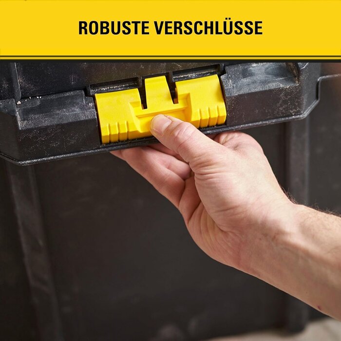 Modulare 3-in-1 Werkzeug-Rollbox 80L, robust & mobil - 34% Rabatt