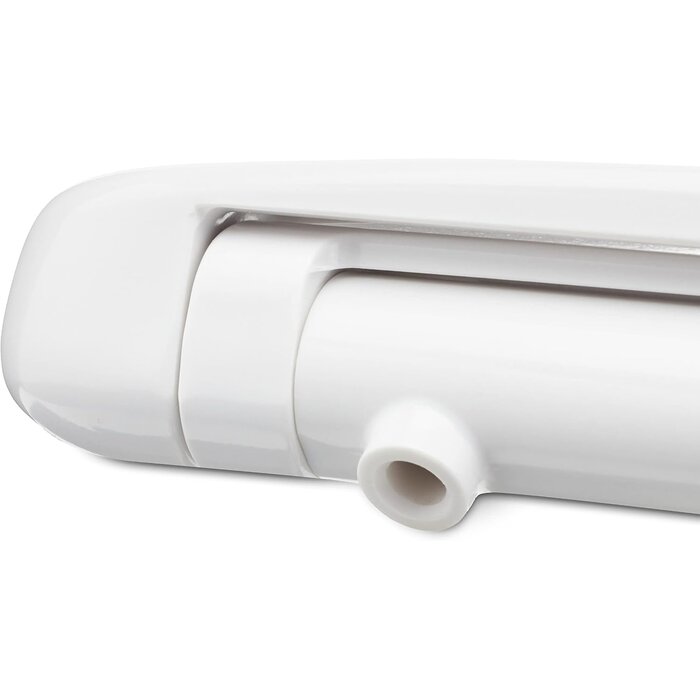 Toilettensitz U-Form, Soft-Close, antibakteriell, Weiß - 32% Rabatt