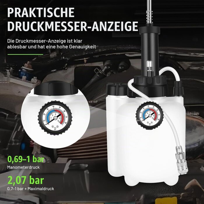 Asuncell Bremsenentlüftungsgerät 3L Ein-Personen-System - 32% Rabatt