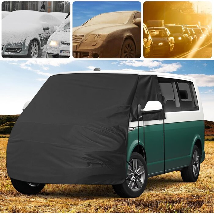 Frontscheibenabdeckung VW T5/T6 - 420D Oxford - 33% Rabatt