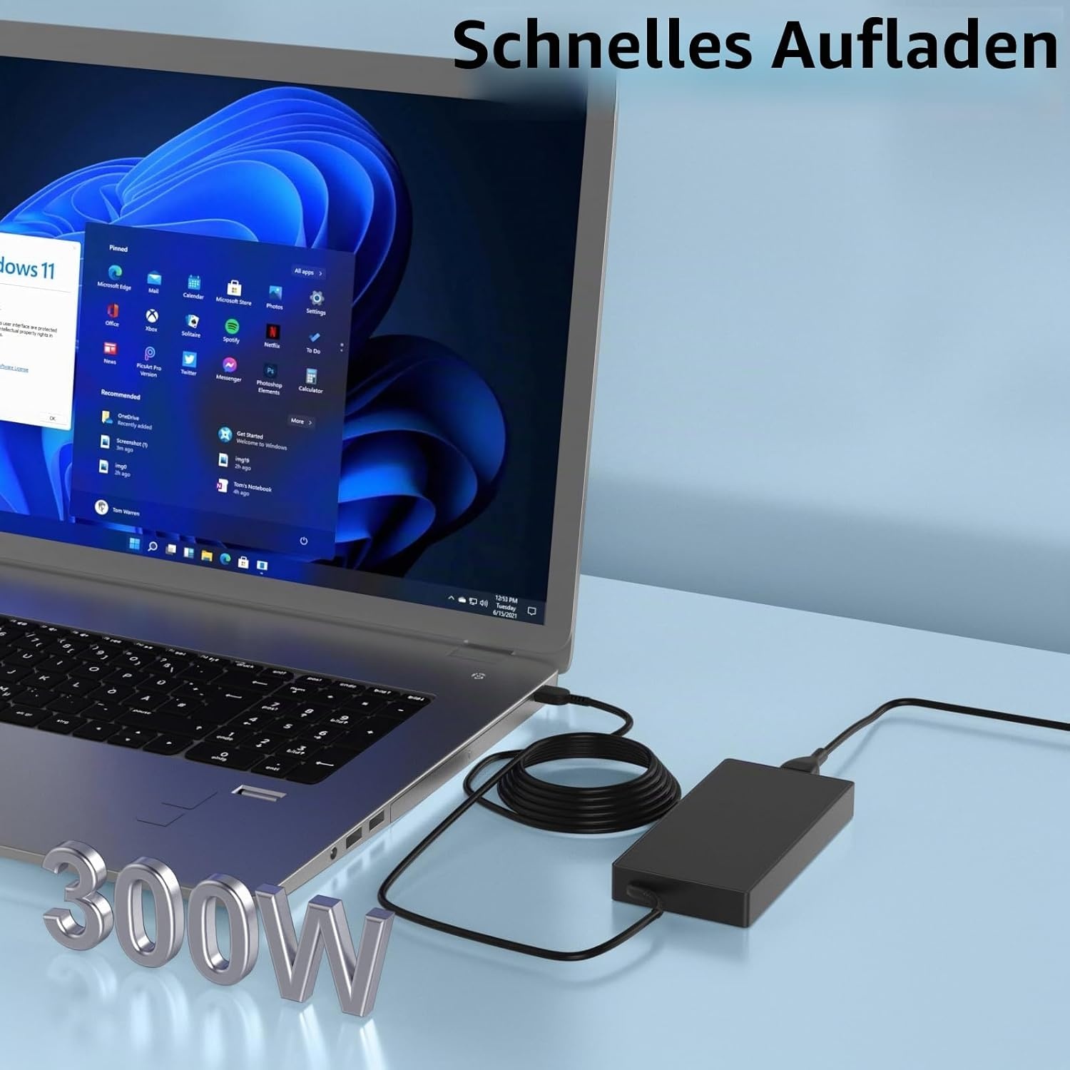 300W Netzteil für Gaming Notebooks - 33% Rabatt - Geprüftes Outlet-Produkt
