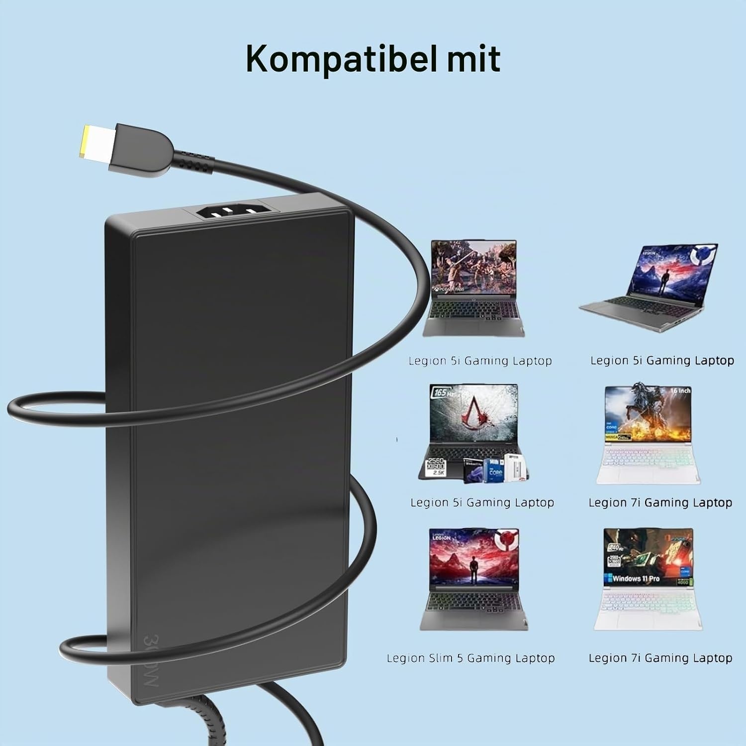 300W Netzteil für Gaming Notebooks - 33% Rabatt - Geprüftes Outlet-Produkt
