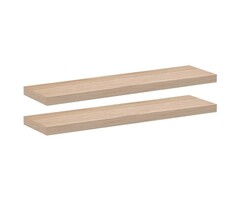 Vidaxl Wandregal 2er Set 90x23,5x4 cm Eichenoptik - 34% Rabatt