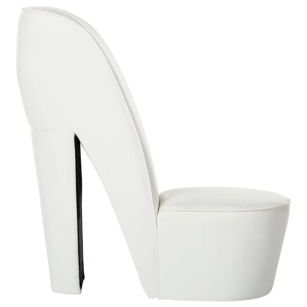 Vidaxl Design Loungesessel High-Heel Weiß - 35% Rabatt
