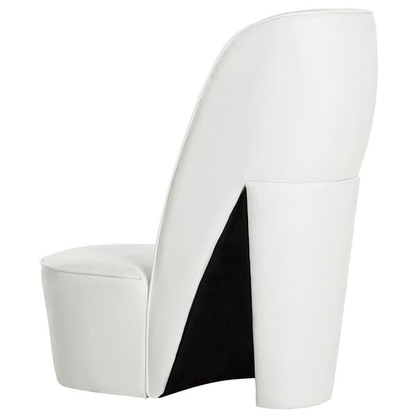 Vidaxl Design Loungesessel High-Heel Weiß - 35% Rabatt