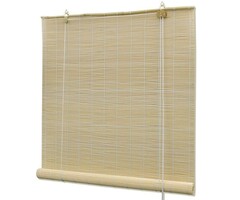 Vidaxl Bambus-Rollo 100x220 cm Natur - 46% Rabatt