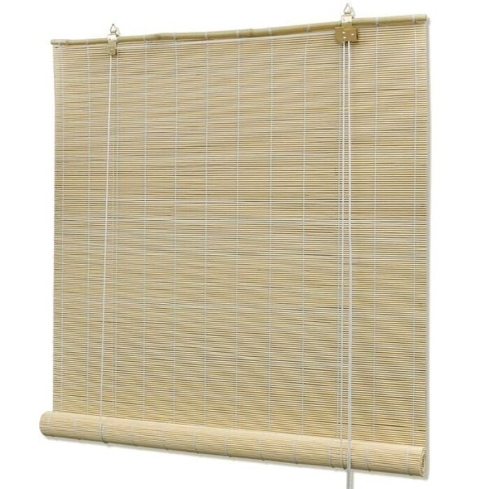 Vidaxl Bambus-Rollo 100x220 cm Natur - 32% Rabatt
